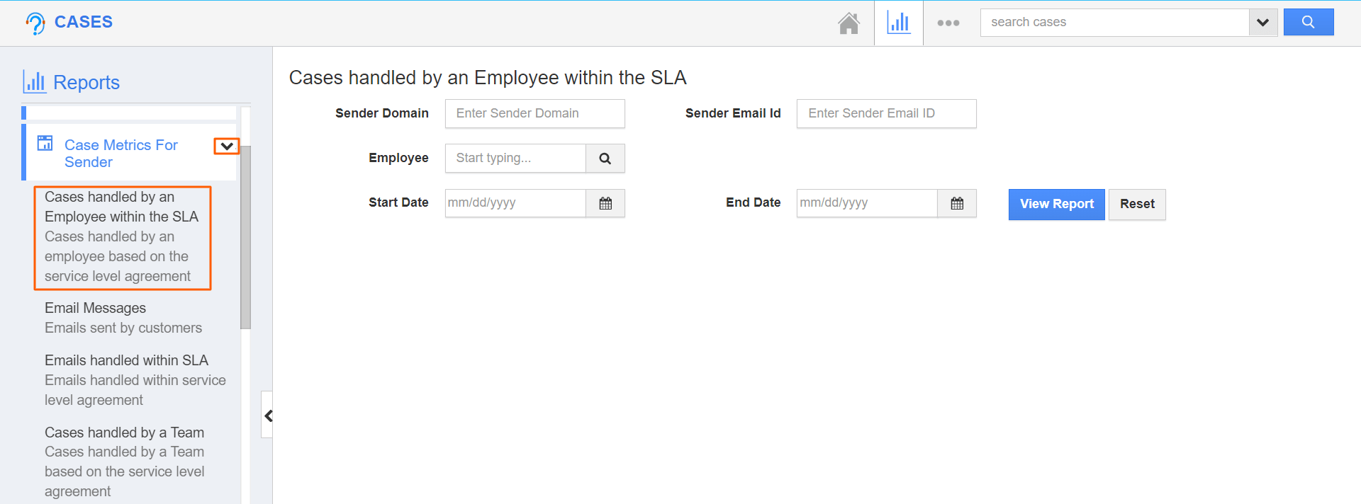 Cases-Cases handled within SLA.png Cases - Cases handled within SLA
